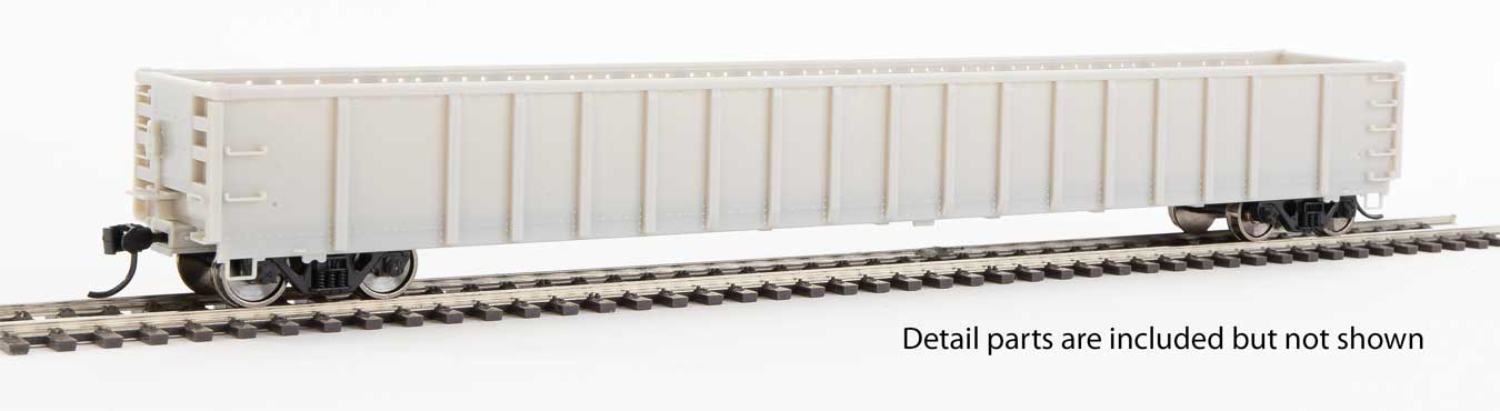 Undecorated 68' Railgon Gondola