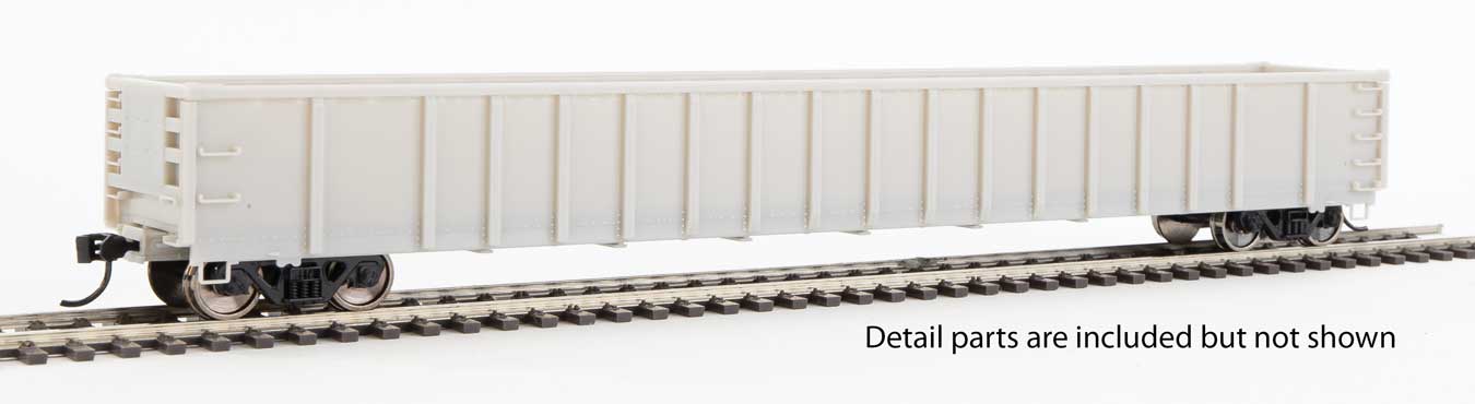 Undecorated 68' Railgon Gondola