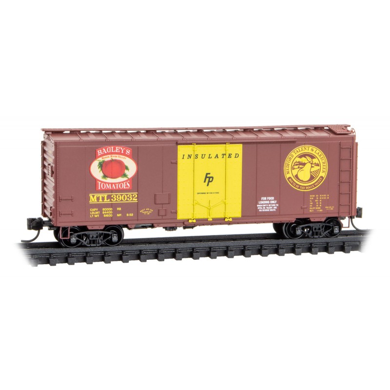 Medford, Talent & Lakecreek 40' Standard Box Car Plug Door #39032