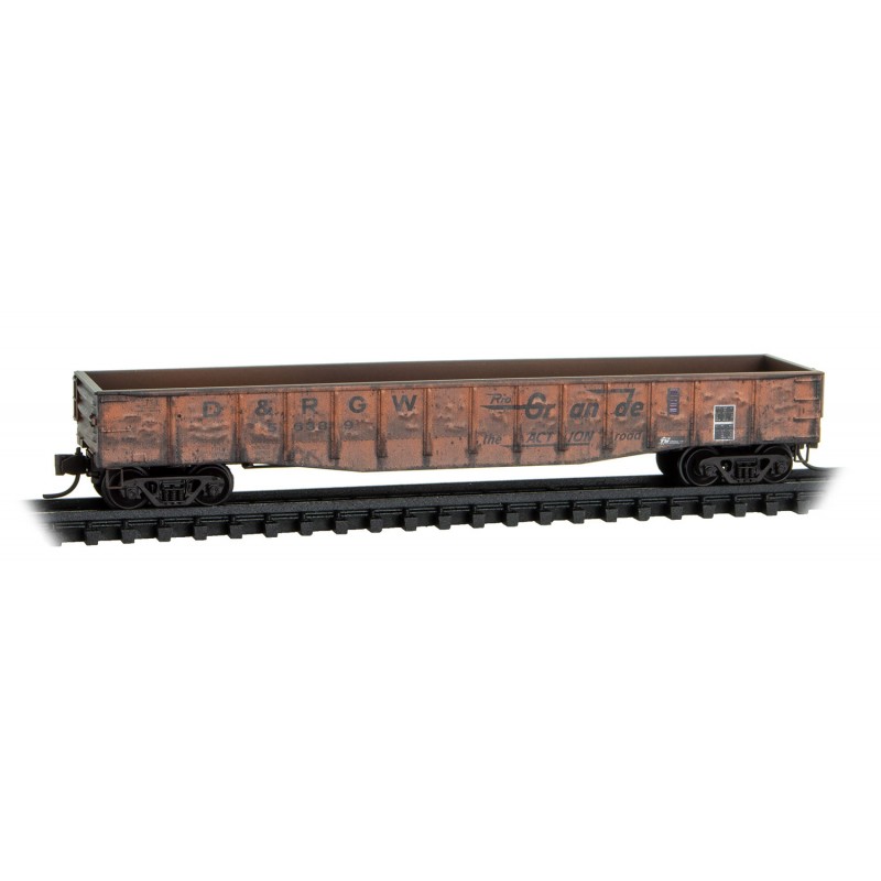 Denver & Rio Grande Western Weathered Four Pack With Jewel Cases