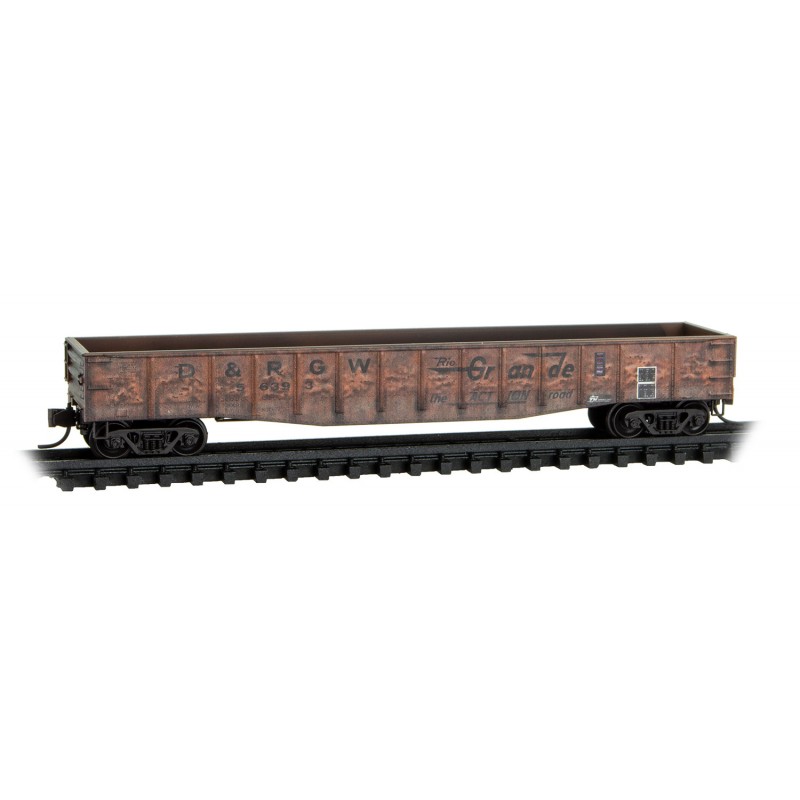 Denver & Rio Grande Western Weathered Four Pack With Jewel Cases