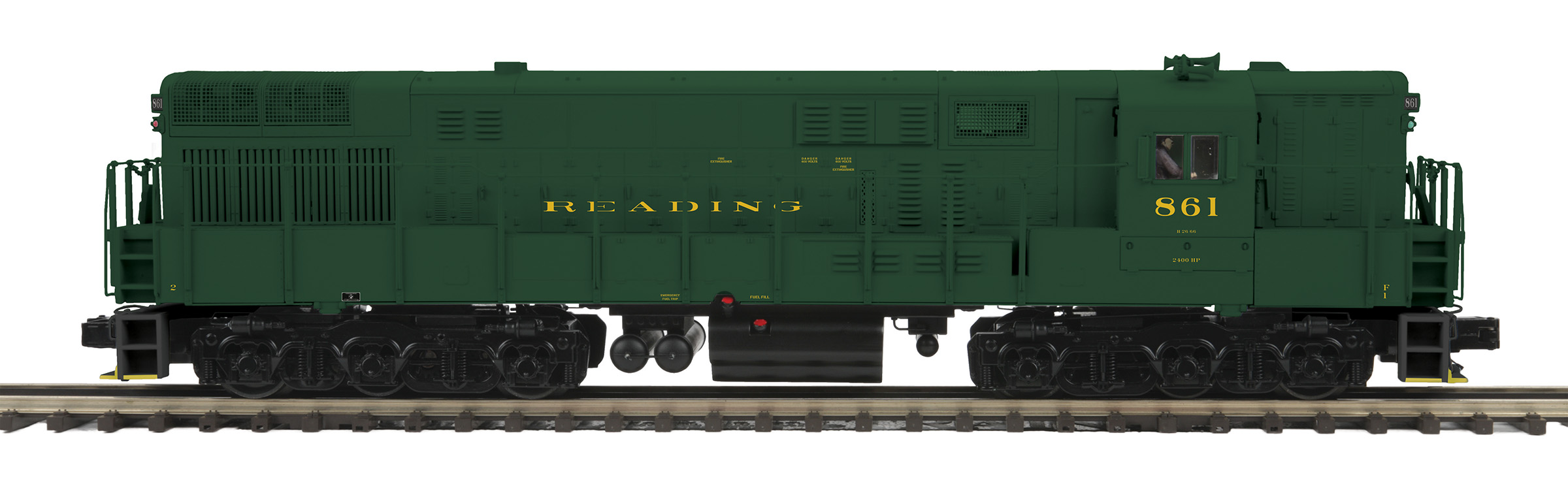 Reading FM Trainmaster #861 with ProtoSound 3.0