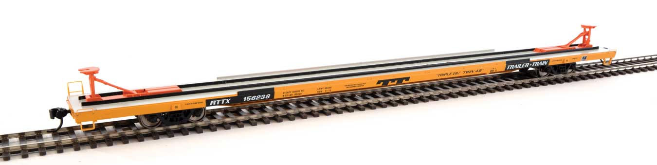 TTX 89' Bethlehem Flush-Deck Flat Car #156238