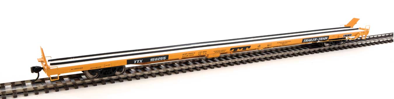 TTX 89' Bethlehem Flush-Deck Flat Car #156255