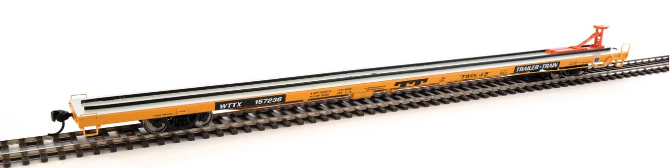 TTX 89' Bethlehem Flush-Deck Flat Car #157236