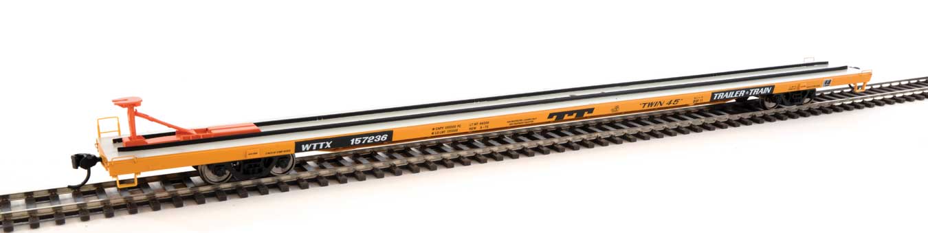 TTX 89' Bethlehem Flush-Deck Flat Car #157236