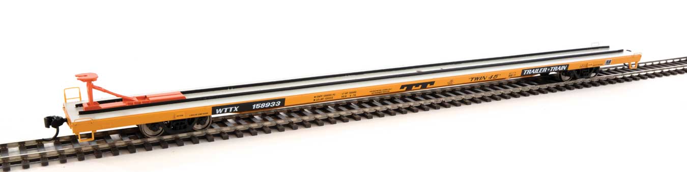TTX 89' Bethlehem Flush-Deck Flat Car #158933