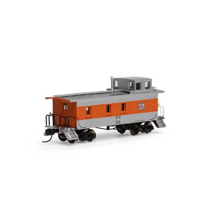 Western Pacific Wood Side Caboose #724