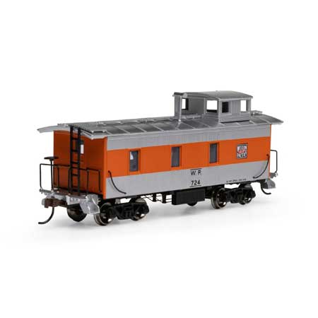 Western Pacific 3-Window Standard Wood Side Caboose #724