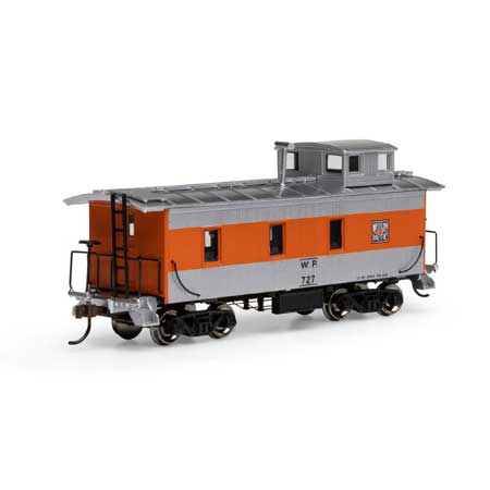Western Pacific 3-Window Standard Wood Side Caboose #727