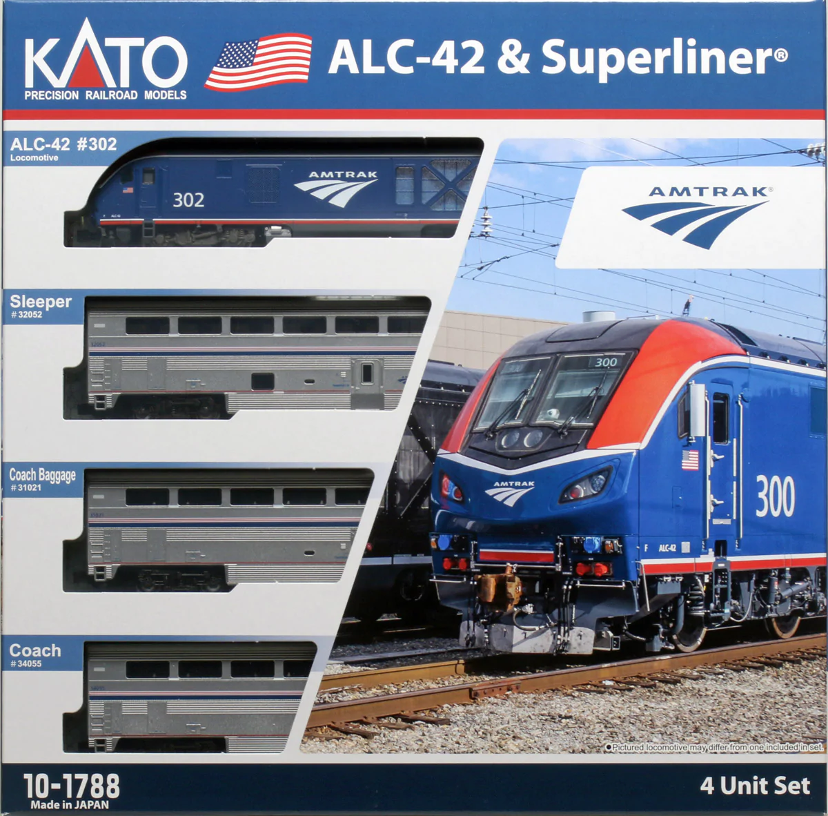 Amtrak ALC-42 & 3-Superliner® Cars