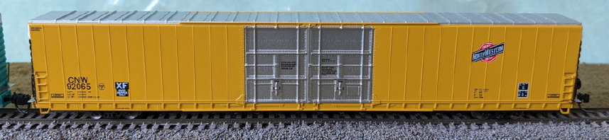 Chicago & North Western 86' auto parts boxcar #92066