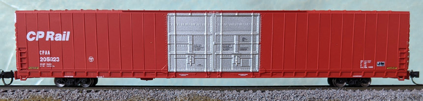 CP Rail 86' auto parts boxcar #205945