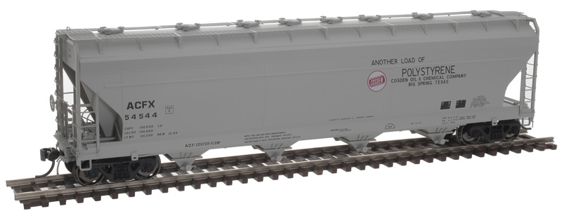 Cosden Oil & Chemical ACF 5250 covered hopper #54544