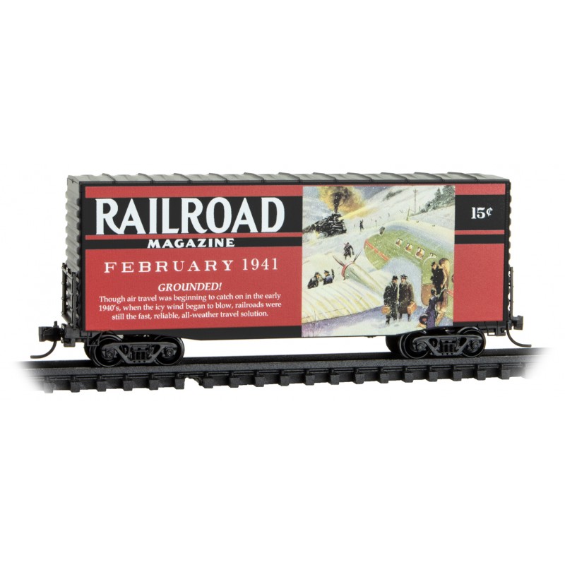 Railroad Magazine 40' Hy-Cube Box Car #12