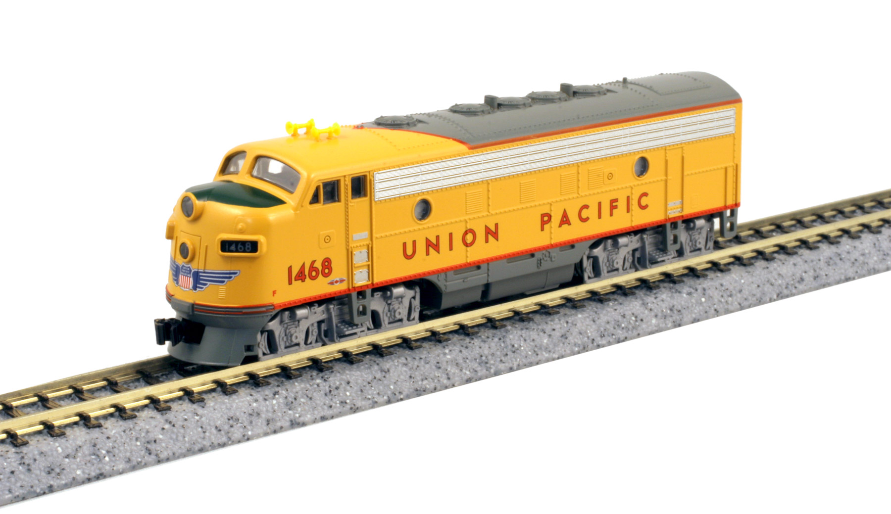 Union Pacific F-7AB #1468 & 1468B with LokSound