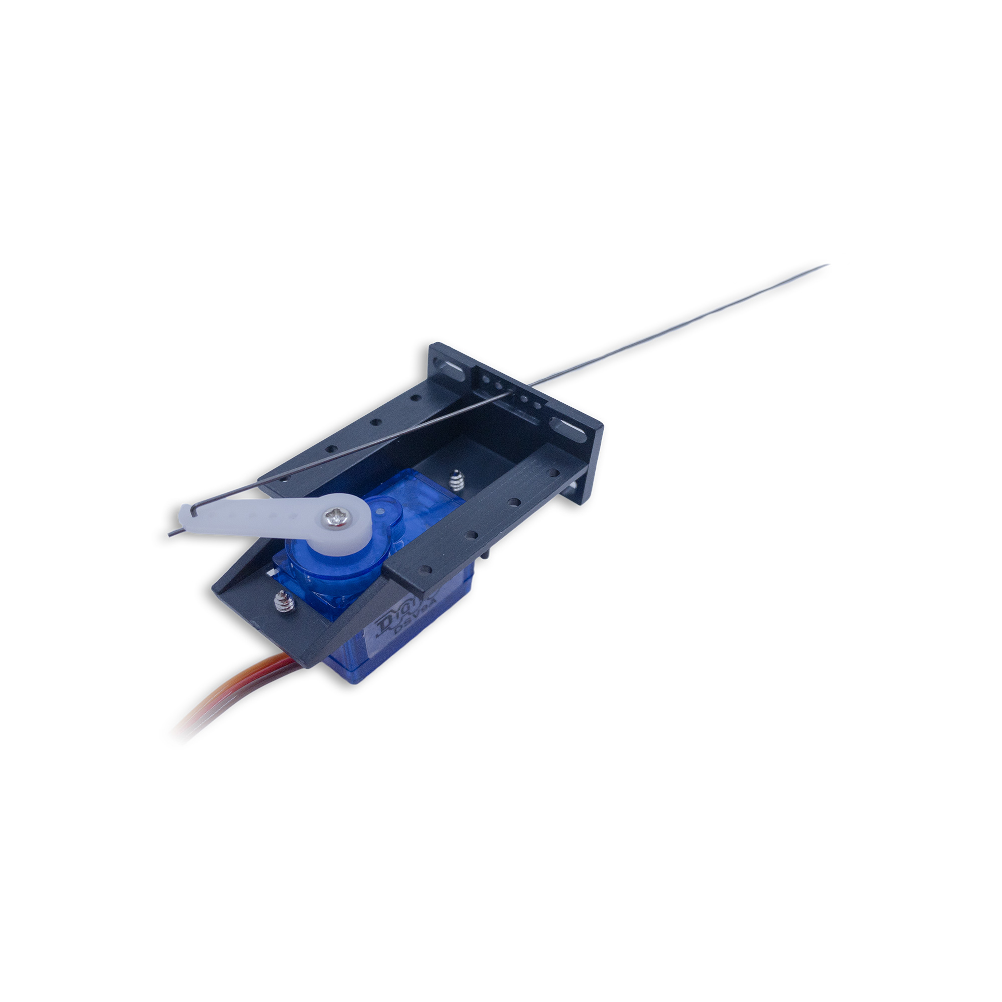9G Turnout or motion control servo with mount bracket and installation