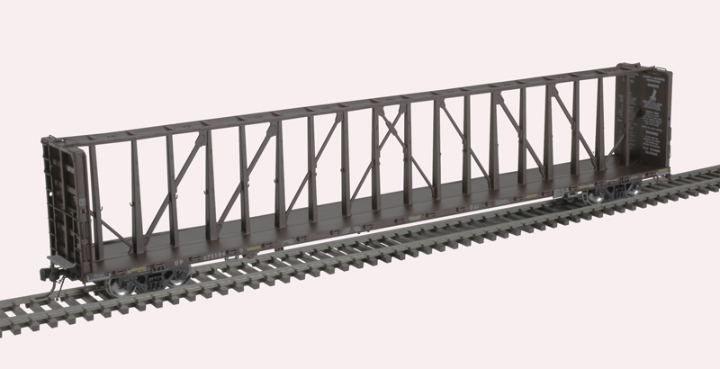 Union Pacific 73' center partition car #275318