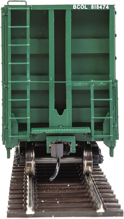 BC Rail 50' CC&F Bulkhead Flat Car #818474