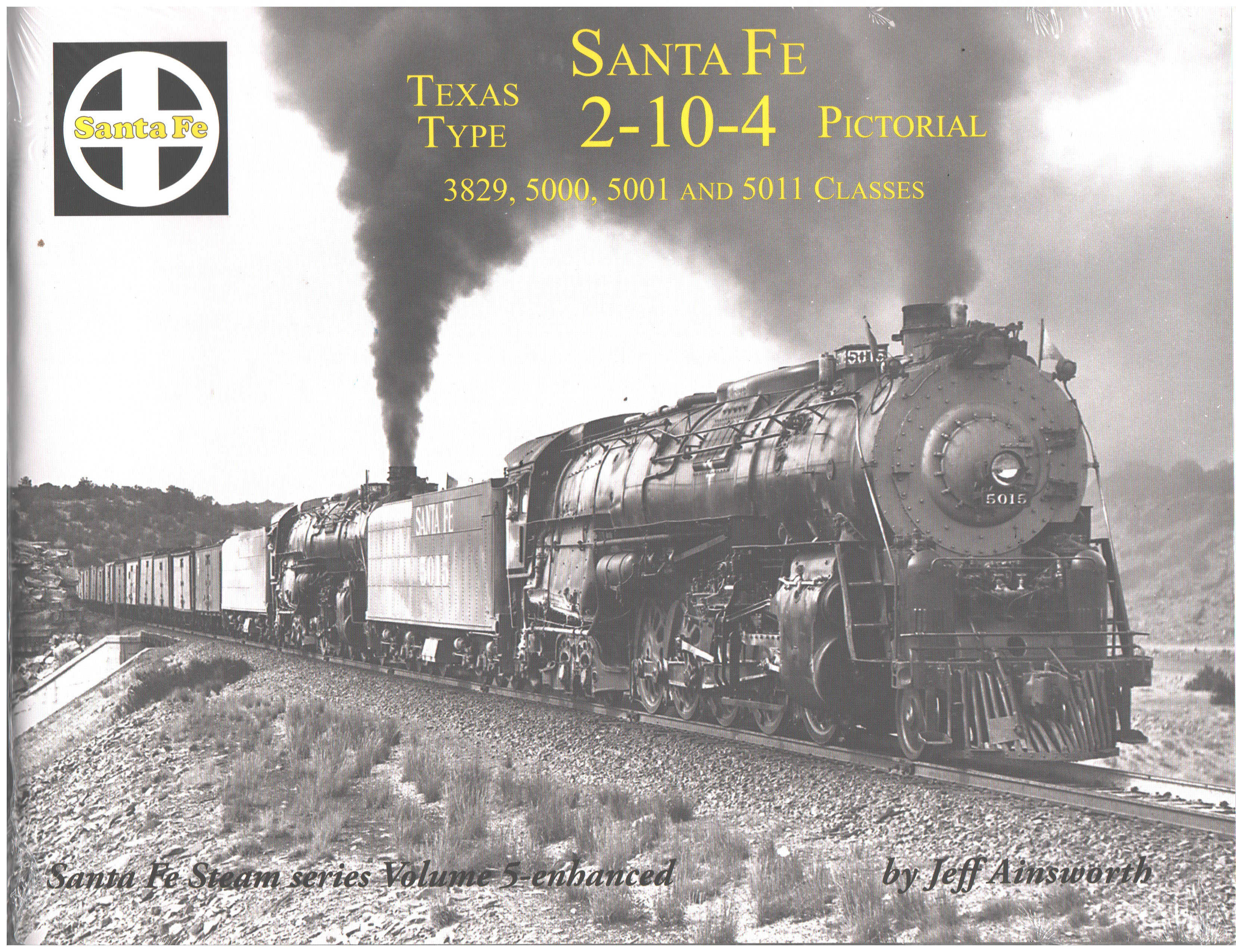 Santa Fe Texas Type 2-10-4 Pictorial