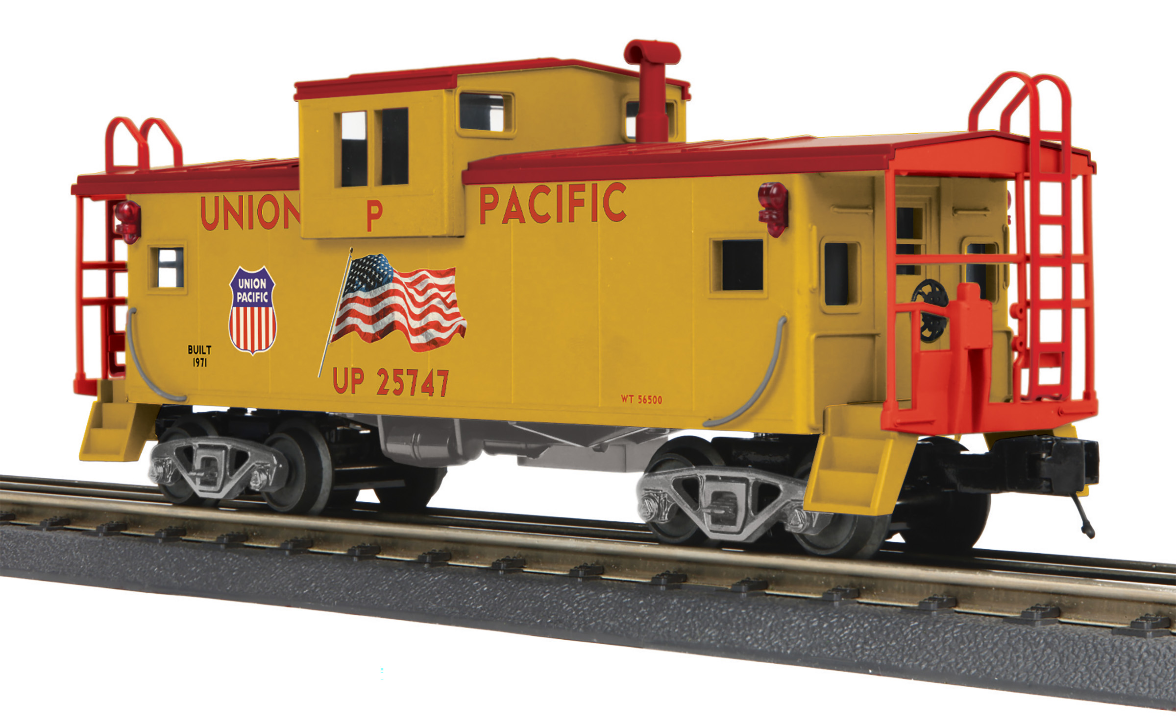 Union Pacific extended vision caboose #25747