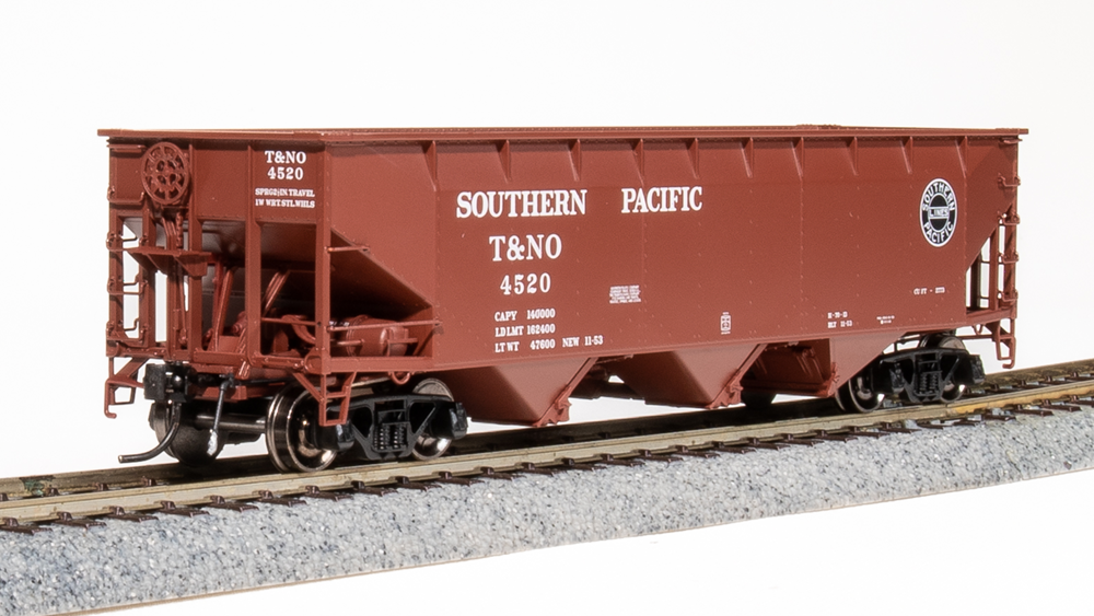 Southern Pacific (T&NO) 70 ton 3-bay hopper #4520
