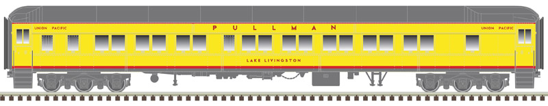 Union Pacific 10-1-2 Pullman sleeper "Lake Livingston"