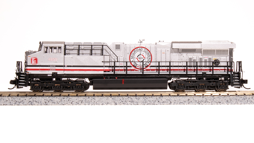 Kansas City Southern GE ES44AC #4859 with DCC & sound