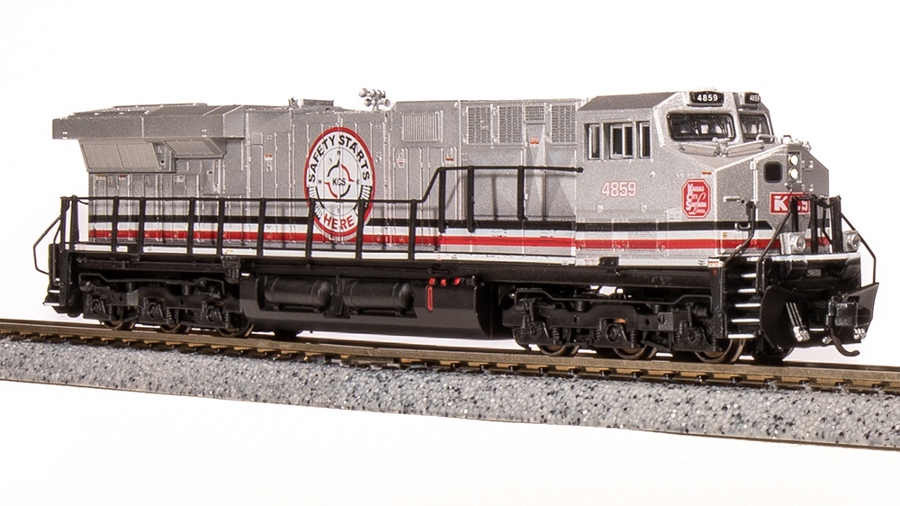 Kansas City Southern GE ES44AC #4859 with DCC & sound