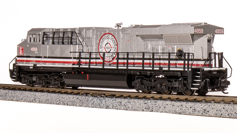 Kansas City Southern GE ES44AC #4859 with DCC & sound