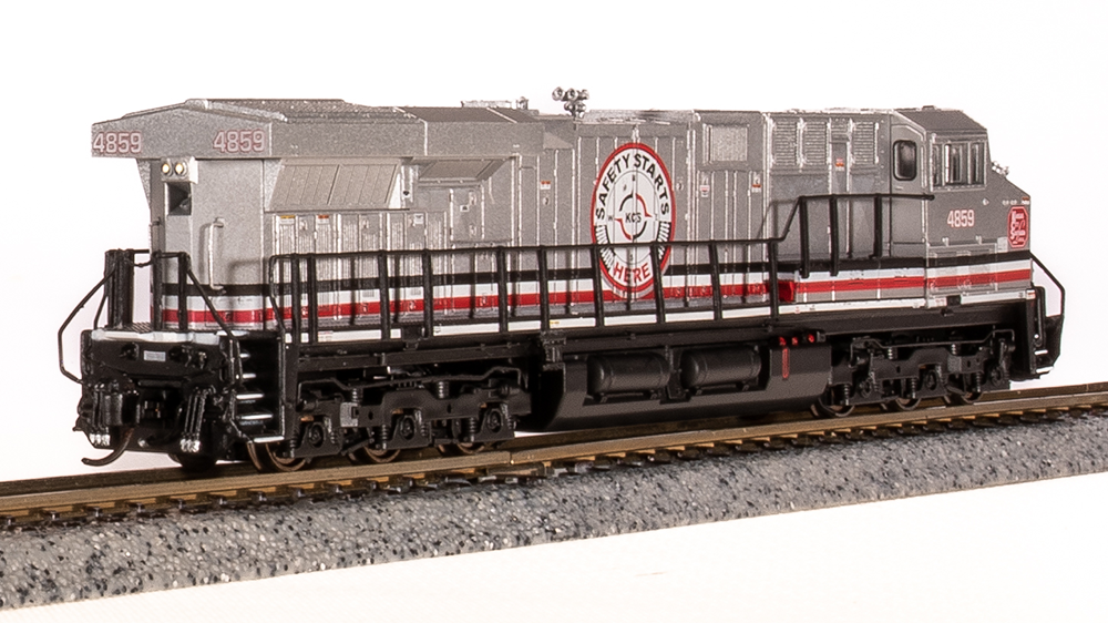 Kansas City Southern GE ES44AC #4859 with DCC & sound