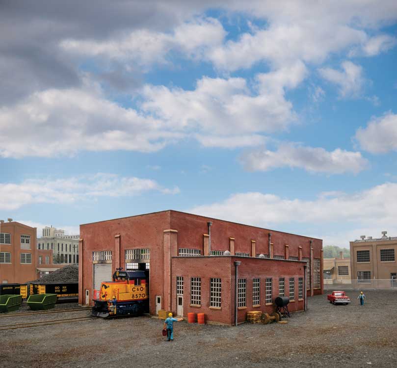 130' 2-Stall Diesel Engine House