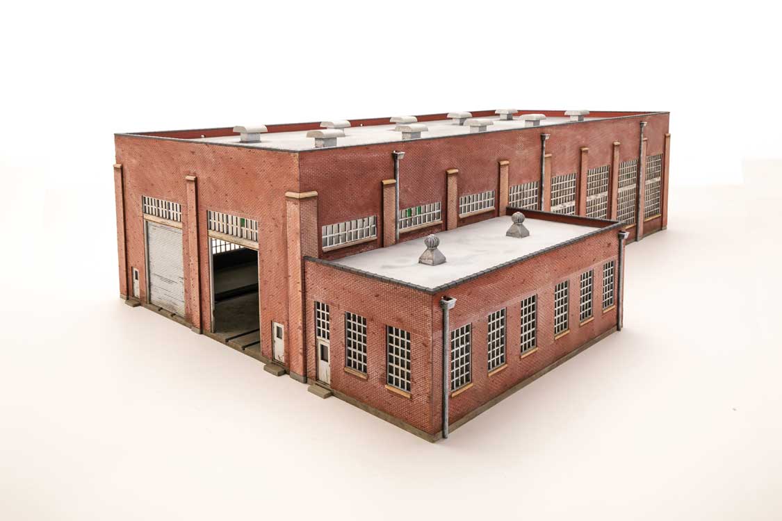 130' 2-Stall Diesel Engine House