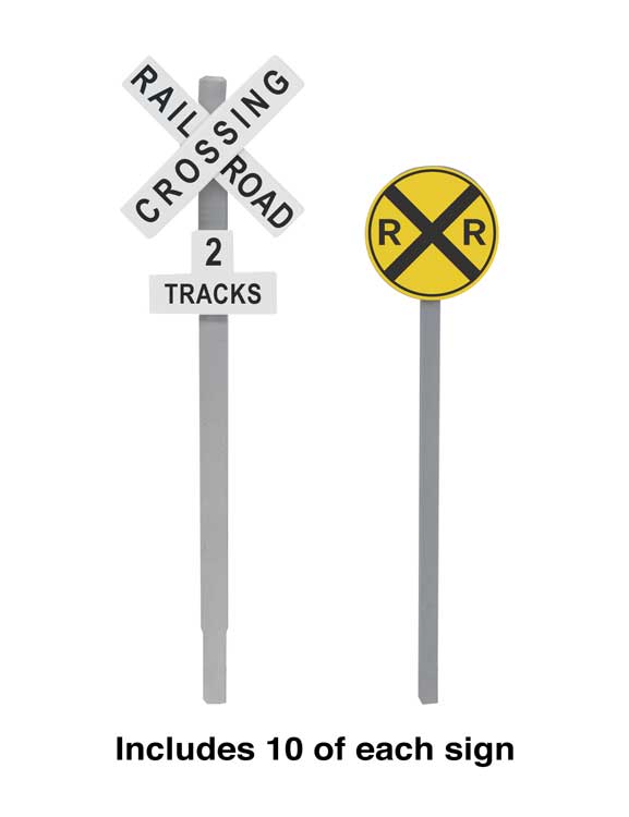Railroad Crossing Signs