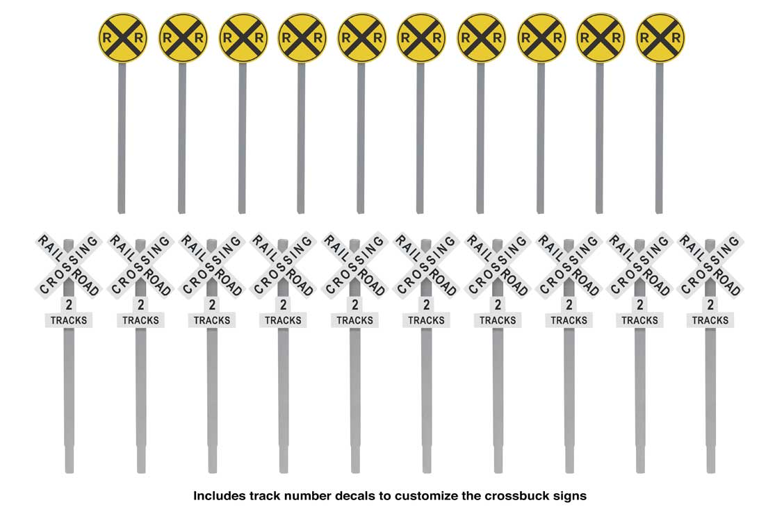 Railroad Crossing Signs