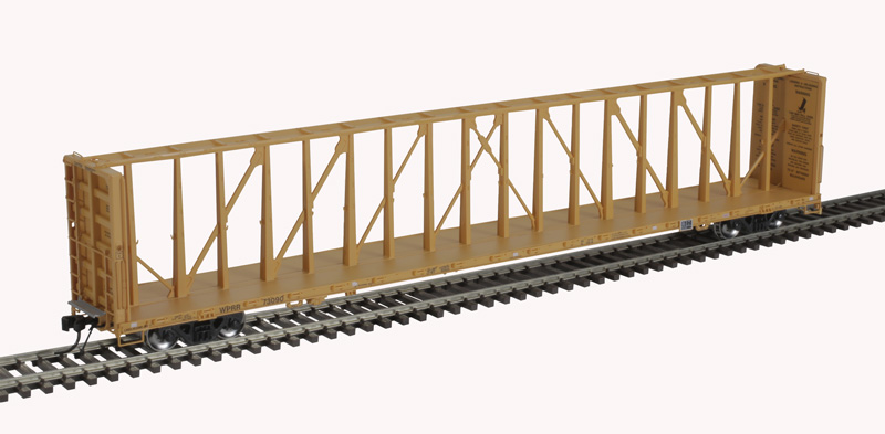 Willamette & Pacific Railroad 73' center partition car #73090