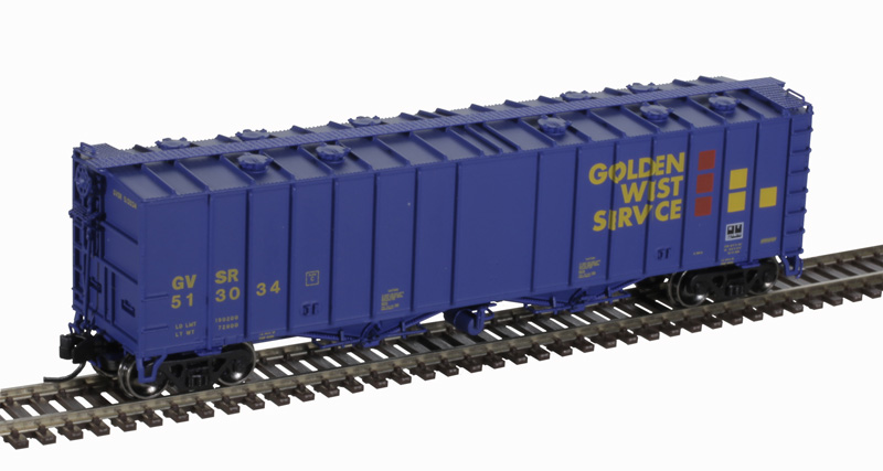 Golden West Service 4180 airslide covered hopper #513050