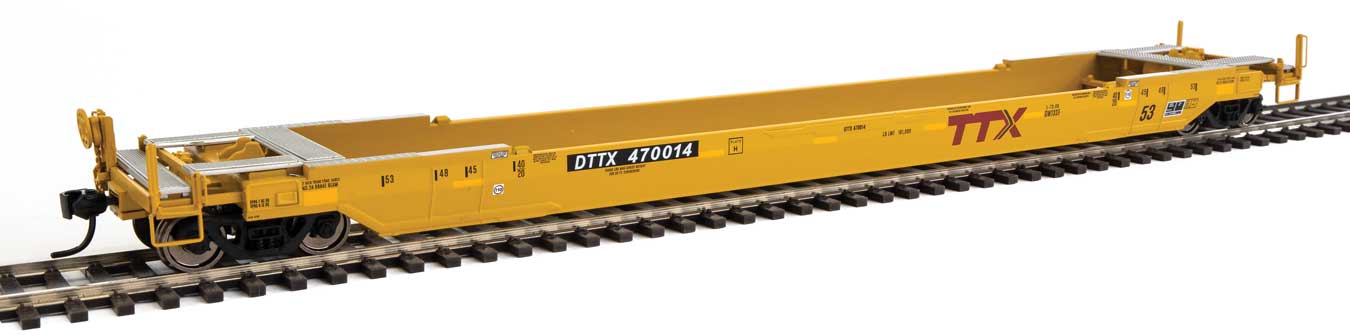 TTX Gunderson Rebuilt All-Purpose 53' Well Car #470014