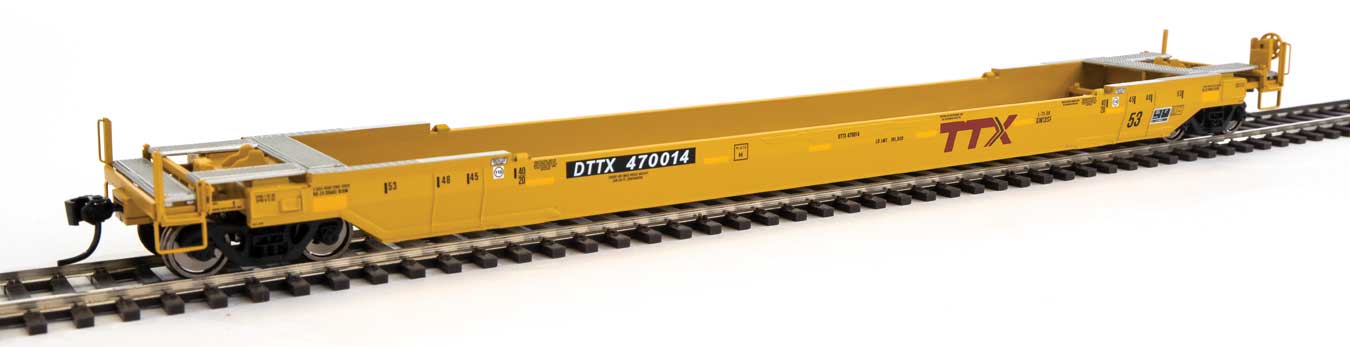 TTX Gunderson Rebuilt All-Purpose 53' Well Car #470014