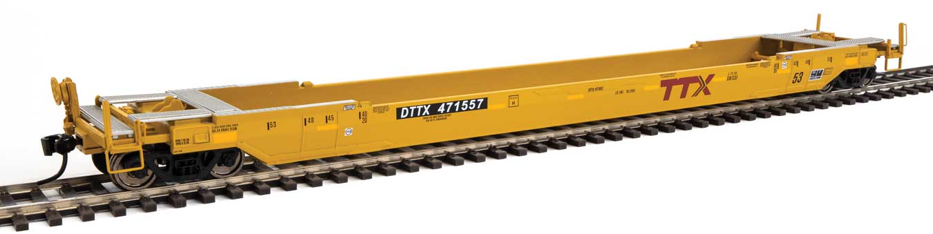 TTX Gunderson Rebuilt All-Purpose 53' Well Car #471557