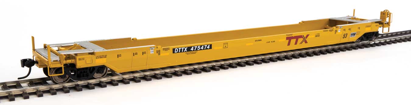 TTX Gunderson Rebuilt All-Purpose 53' Well Car #475474