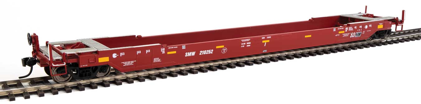 St. Mary's Railway West Gunderson Rebuilt A-P 53' Well Car #210252