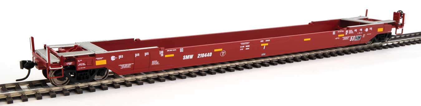 St. Mary's Railway West Gunderson Rebuilt A-P 53' Well Car #210440