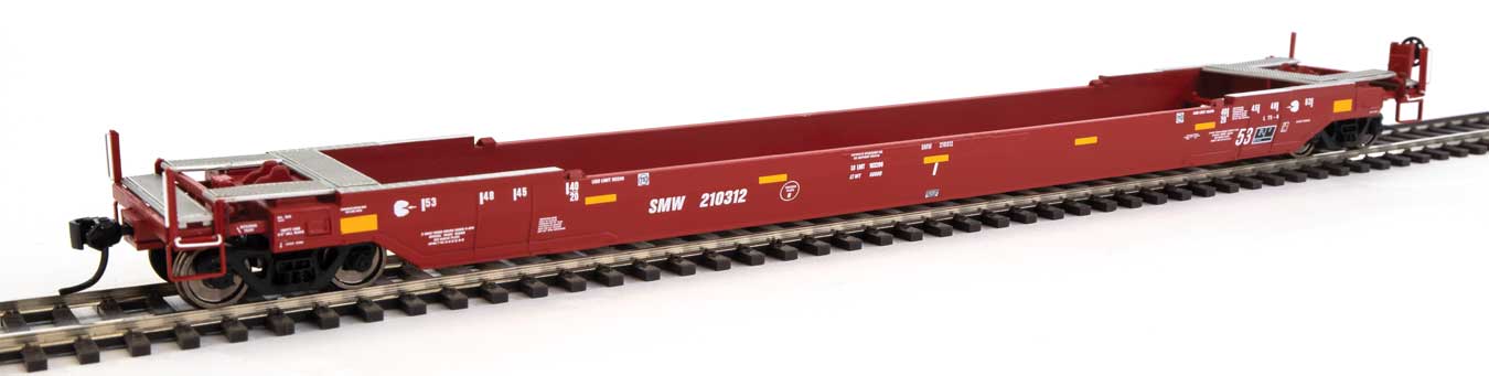 St. Mary's Railway West Gunderson Rebuilt A-P 53' Well Car #210312