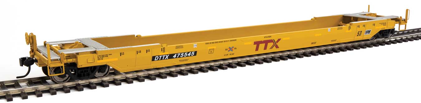 TTX Gunderson Rebuilt All-Purpose 53' Well Car #475545