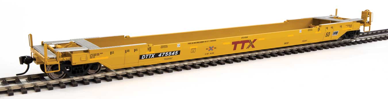 TTX Gunderson Rebuilt All-Purpose 53' Well Car #475545