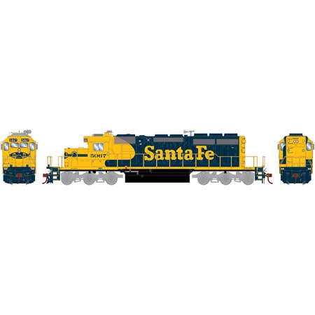 Santa Fe SD40-2 #5067 With Tsunami2