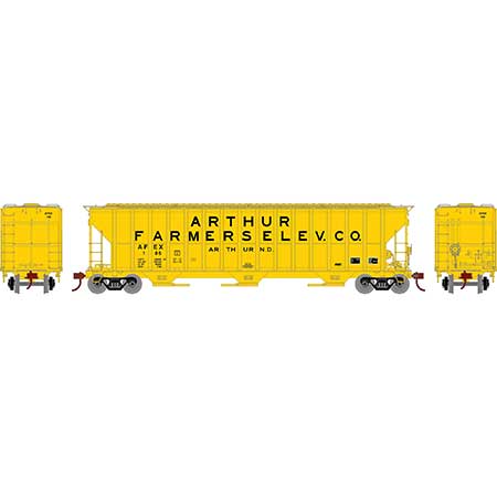 Arthur Farmers Elevator 54' FMC 4700 Covered Hopper #106