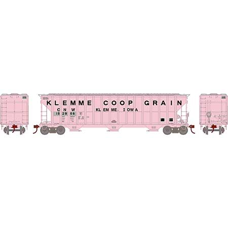 Chicago & North Western/Klemme 54' FMC 4700 Covered Hopper #182966