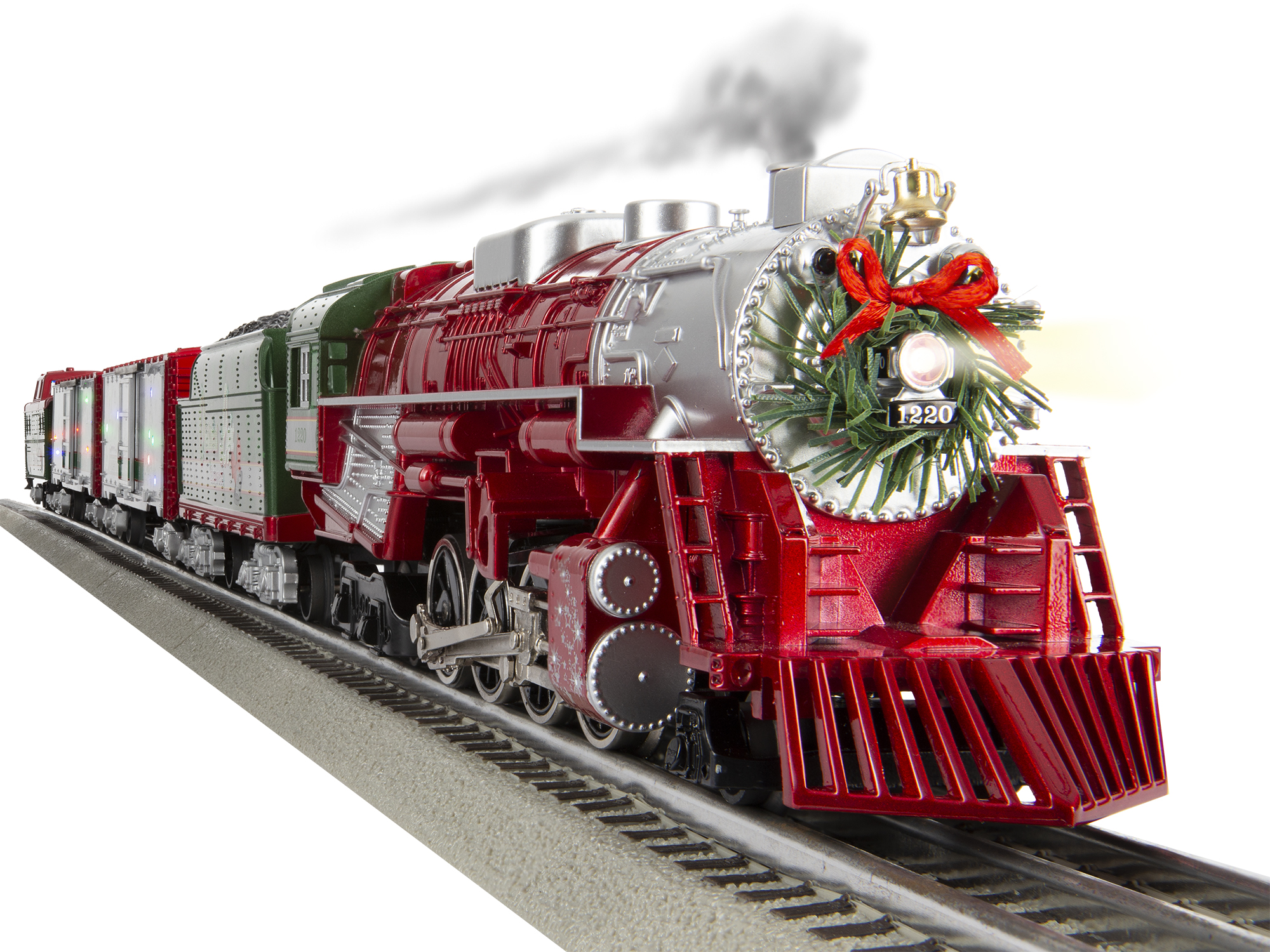 Christmas Light Express LionChief Set with Bluetooth 5.0